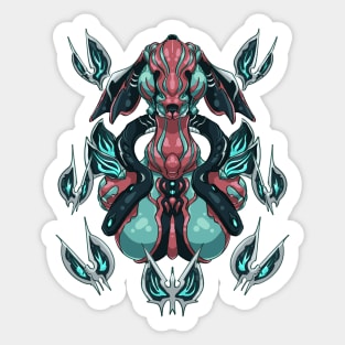 Pixie Machine Girl Sticker